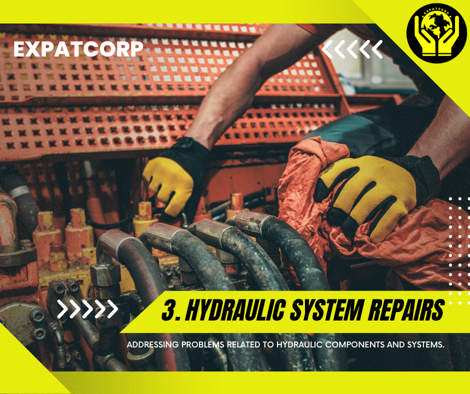 HYDRAULIC SYSTEM REPAIRS